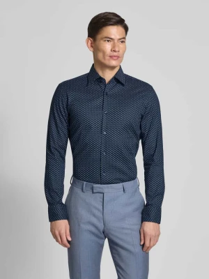 Koszula o kroju slim fit z mieszanki bawełny Boss