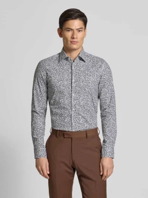 Koszula o kroju slim fit z mieszanki bawełny Boss