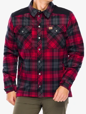 Koszula ocieplana Helikon-Tex Winter Warden Shirt - slate crimson plaid