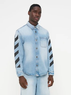 Koszula Off White jasnoniebieski