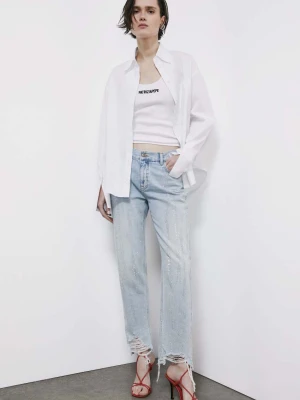 Koszula oversize z popeliny PATRIZIA PEPE