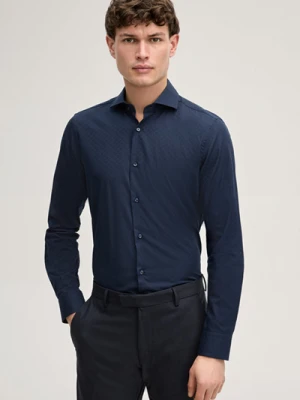 Koszula Pares w granatowym wzorze Joop