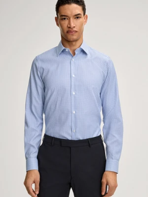 Koszula Pierce w kolorze jasnoniebieskim/białym Joop