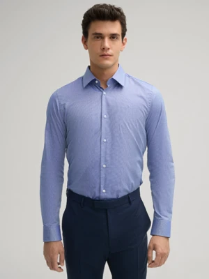 Koszula Pierce w kolorze niebiesko-białym Joop