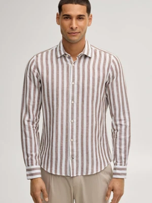 Koszula Pit w brązowe paski Joop