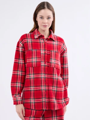 Koszula piżamowa w kratę Etam