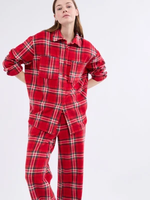 Koszula piżamowa w kratę Etam