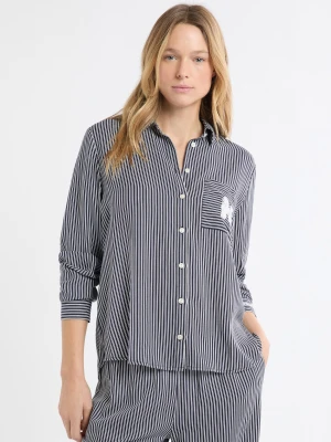 Koszula piżamowa w paski z haftem pudla Etam