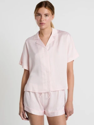 Koszula piżamowa z krótkim rękawem z nadrukiem Etam