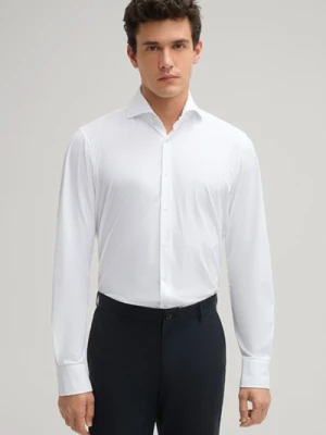 Koszula podróżna Mika z dżerseju w kolorze białym Joop