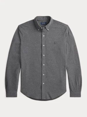 Koszula Polo Ralph Lauren szary melanż