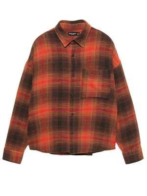Koszula PULL&BEAR czerwony