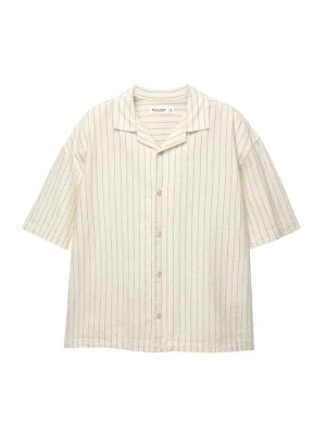 Koszula PULL&BEAR beżowy