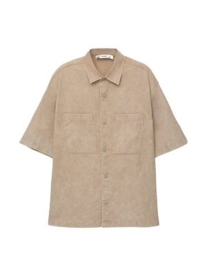Koszula PULL&BEAR brązowy