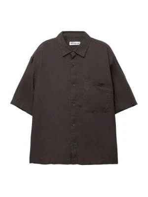 Koszula PULL&BEAR brązowy