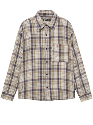 Koszula PULL&BEAR piaskowy
