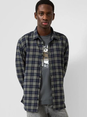 Regular Fit: Koszula flanelowa w kratkę QS