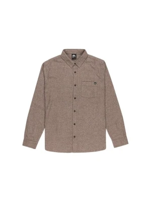 Koszula Quiksilver ciemnobrązowy melanż