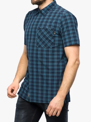 Koszula Royal Robbins Amp Lite Plaid SS – dp blue coverdale pld