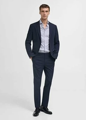 Koszula slim fit z bawełny 100% mango man