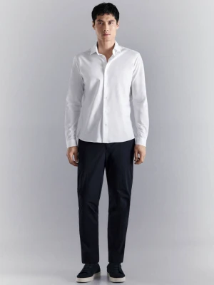 Zdjęcie produktu Koszula slim fit z bawełny comfort stretch non-iron biały - Mężczyzna - - MANGO MAN