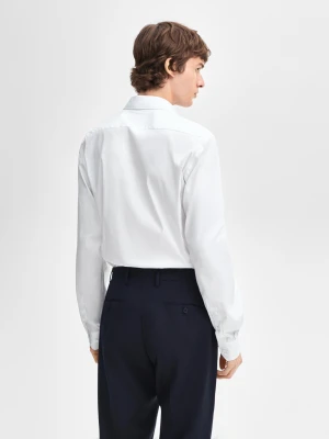Koszula Slim Ze Stretchem - Biały - - Massimo Dutti - Mężczyzna