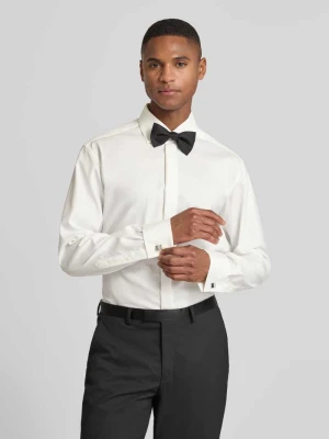 Koszula smokingowa o kroju regular fit z diagonalu Eterna