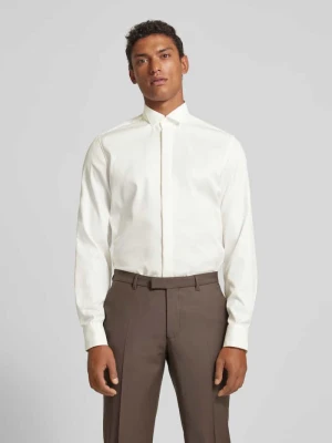 Koszula smokingowa o kroju Slim Fit z kołnierzykiem z wyłogami Eterna