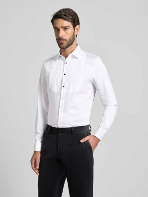Koszula smokingowa o kroju super slim fit z kołnierzykiem typu kent Jake*s