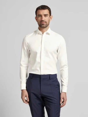 Koszula smokingowa o kroju super slim fit z kołnierzykiem typu kent Jake*s Écru