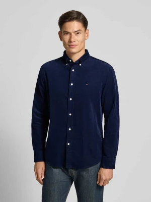 Koszula sztruksowa o kroju regular fit z czystej bawełny Tommy Hilfiger