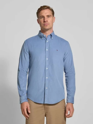 Koszula sztruksowa o kroju regular fit z czystej bawełny Tommy Hilfiger