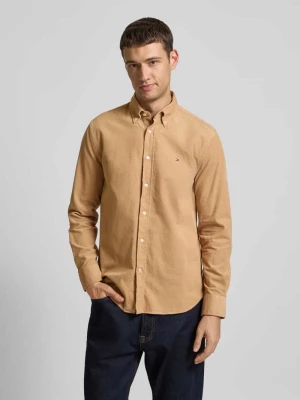 Koszula sztruksowa o kroju regular fit z kołnierzykiem typu button down model ‘SOLID’ Tommy Hilfiger