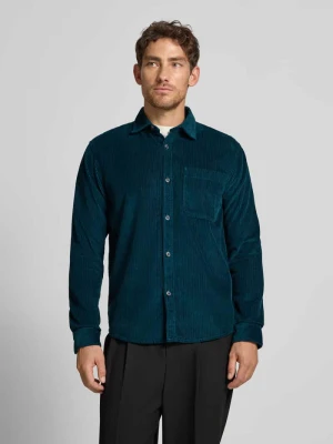 Koszula sztruksowa o kroju relaxed fit z czystej bawełny Tom Tailor Denim