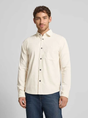 Koszula sztruksowa o kroju relaxed fit z czystej bawełny Tom Tailor Denim