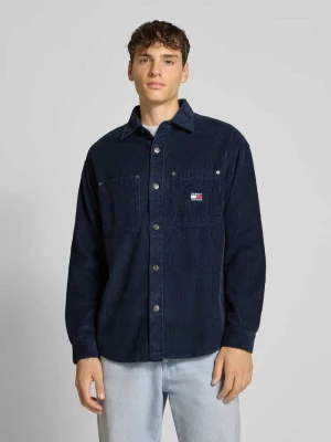 Koszula sztruksowa o kroju relaxed fit z czystej bawełny Tommy Jeans