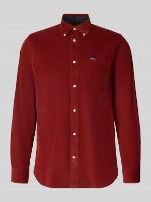 Koszula sztruksowa o kroju tailored z brustaszą Barbour