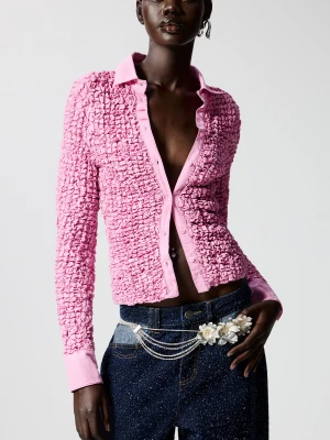 Koszula teksturowana Desigual