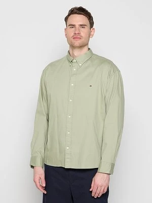 Koszula Tommy Hilfiger jasnozielony