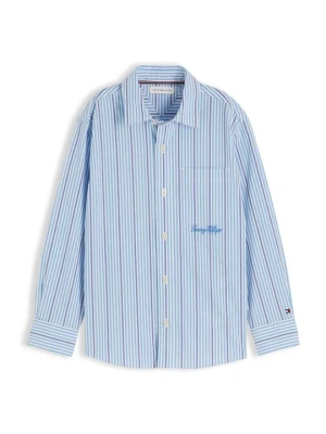 Koszula Tommy Hilfiger jasnoniebieski