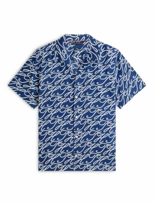 Koszula Tommy Hilfiger niebieski