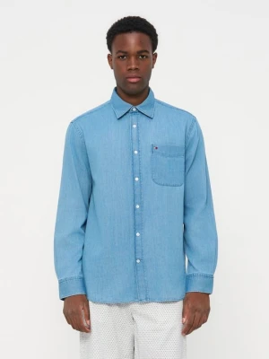 Koszula Tommy Hilfiger niebieski