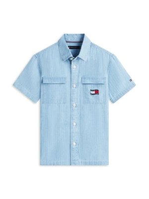 Koszula Tommy Hilfiger niebieski denim