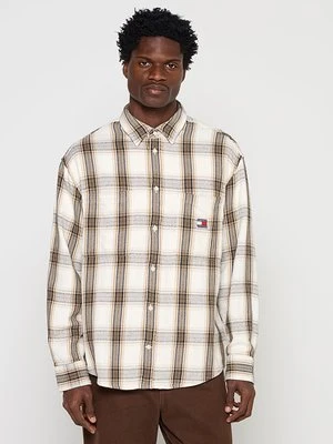 Koszula Tommy Jeans beżowy