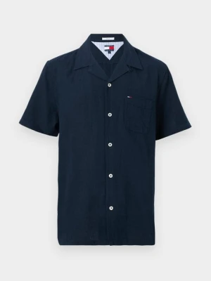 Koszula Tommy Jeans granatowy