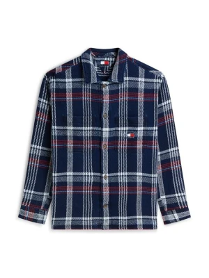 Koszula Tommy Jeans granatowy