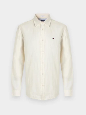 Koszula Tommy Jeans mleczny
