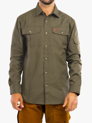 Koszula trekkingowa Fjallraven Singi Trekking Shirt LS - dark olive