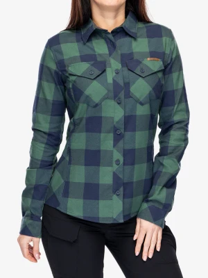 Koszula turystyczna damska Helikon-Tex Marigold Shirt - moss green checkered