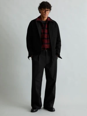 Koszula typu overshirt z dzianiny interlock, krój regular Marc O'Polo černá